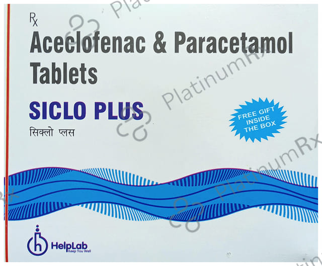 Siclo Plus 100mg/325mg Tablet