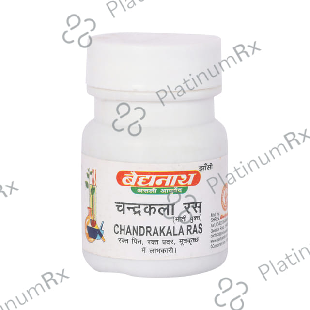 Baidyanath (Jhansi) Chandrakala Ras Tablet 40 tablets