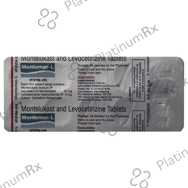 Montemac L 5/10mg Tablet 10s