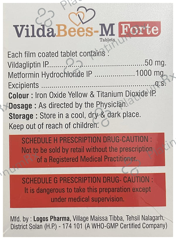 Vildabees-M Forte Tablet