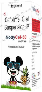 Nottycef 50 Dry Syrup
