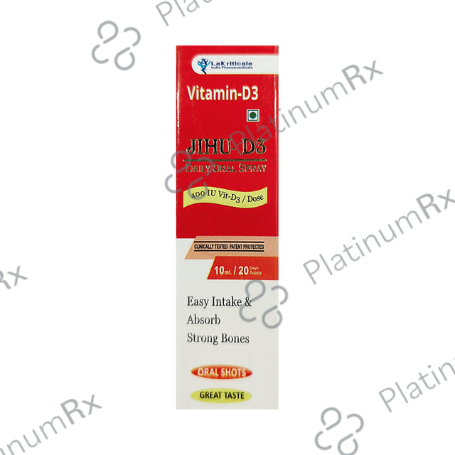 Jihu D3 Vitamin D3 Spray