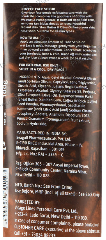 Bombay Shaving Company Coffee Scrub
