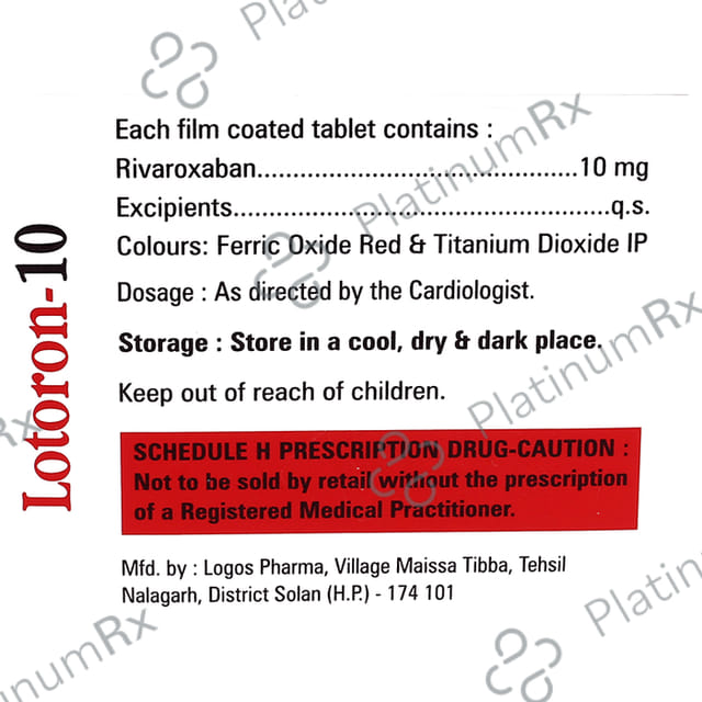Lotoron 10 Tablet