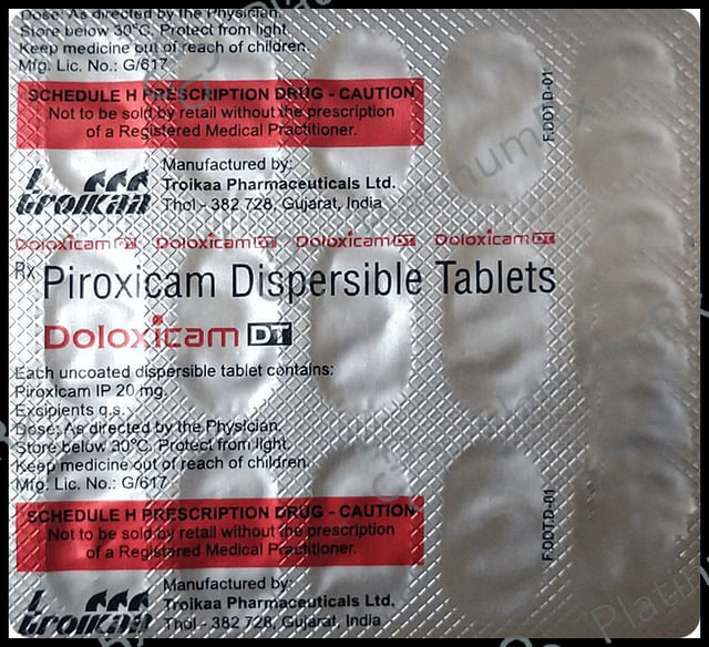 Doloxicam DT 20mg Tablet 15s