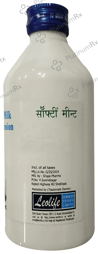 Softee Oral Suspension Mint 200 ml