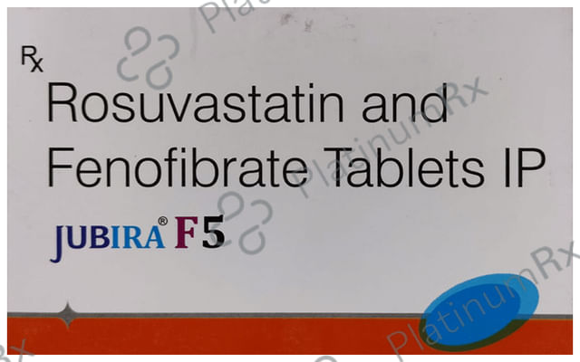 Jubira F 5 160/5mg Tablet 15s
