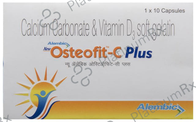 Osteofit C Plus 500mg/1000IU Capsule 10s
