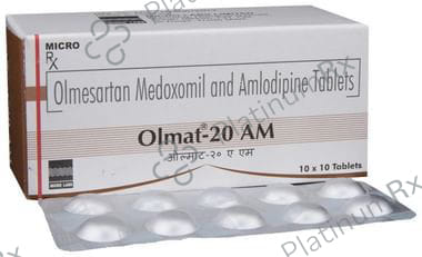 Olmat 20 AM 20/5mg Tablet 10s