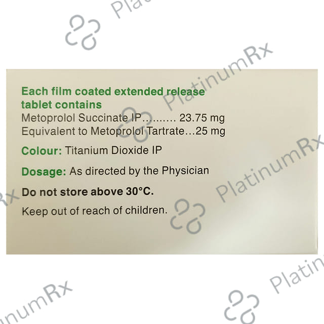Metolar XT 25mg Tablet ER 15s