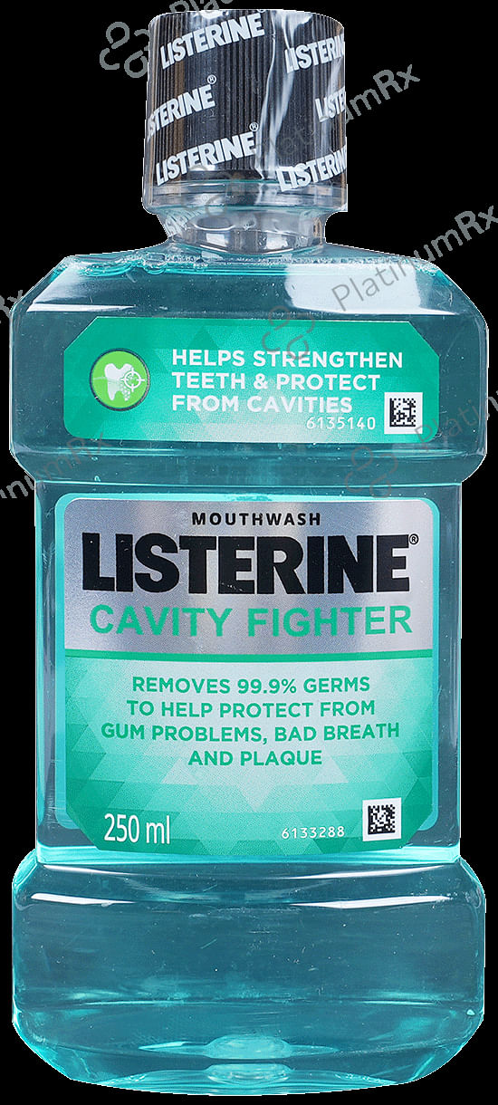 Listerine Cavity Fighter Mouth Wash 250ml