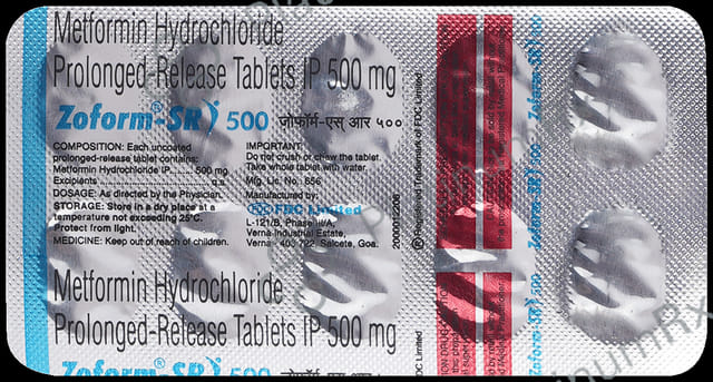 Zoform SR 500mg Tablet 10s