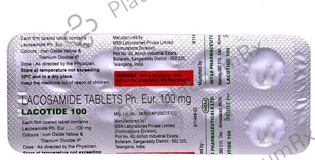 Lacotide 100mg Tablet 10s