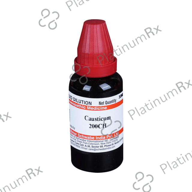 Dr Willmar Schwabe India Causticum Dilution 200 CH