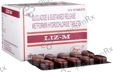 Liz M 80/500mg Tablet SR 10s