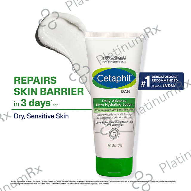 Cetaphil DAM Daily Advance Ultra Hydrating Lotion 30gm