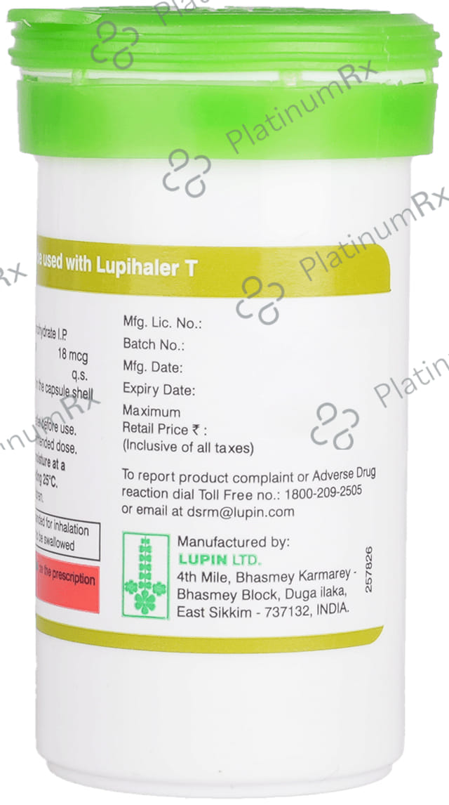 Tiate 18mcg Capsule 15s