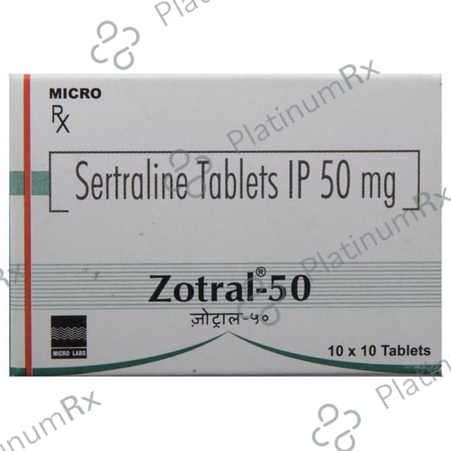 Zotral 50mg Tablet 10s