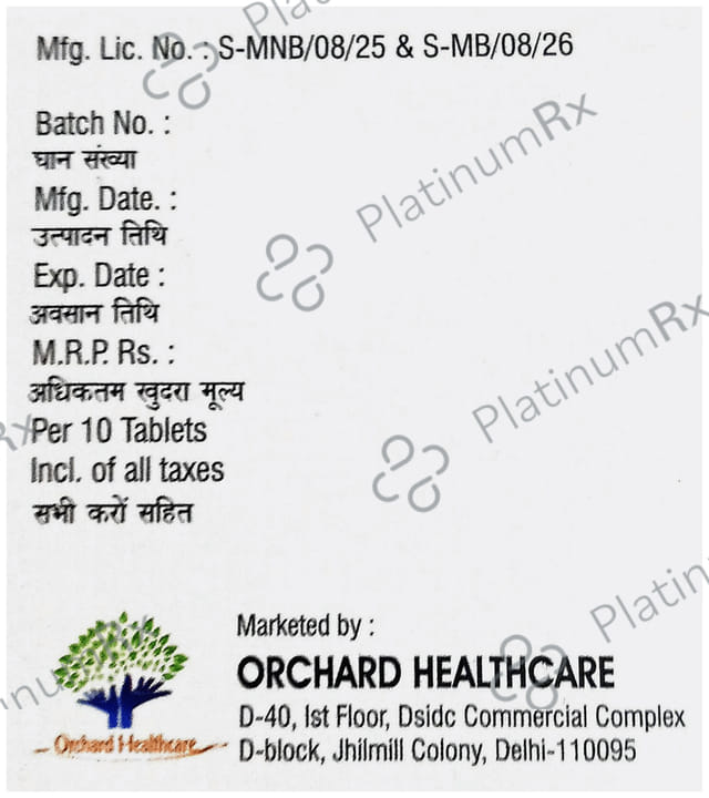 Udcard 450mg Tablet 10s