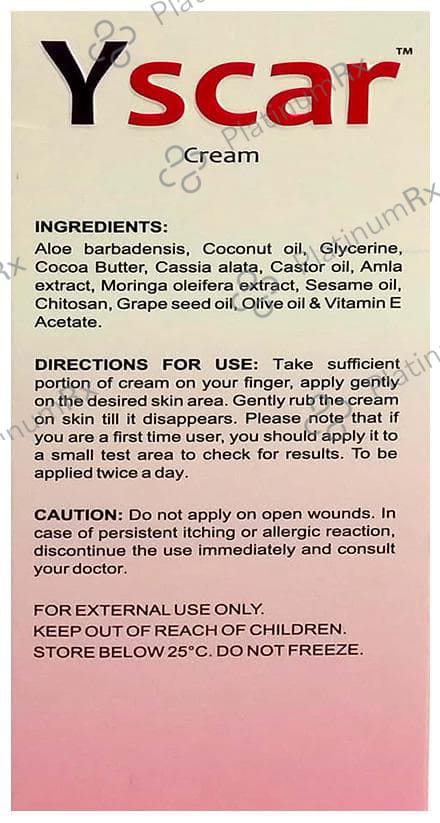 Yscar Skin Nourishing Cream 50gm