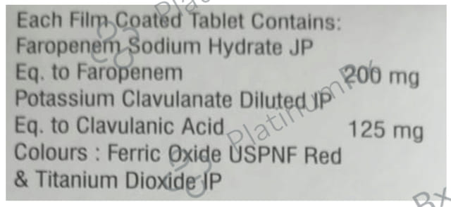 Ferolong CV 125/200mg Tablet 10s