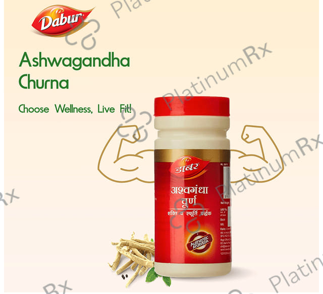 Dabur Ashwagandha Churna - Promotes Vitality & Strength 100 gm