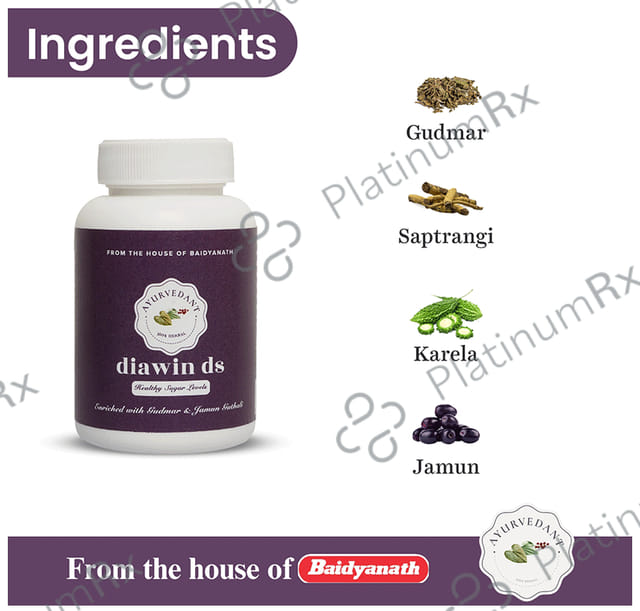 Baidyanath Ayurvedant Diawin DS Tablet