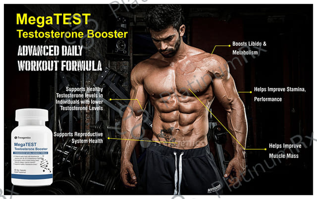 Trexgenics Megatest Testosterone Booster Veg Capsule