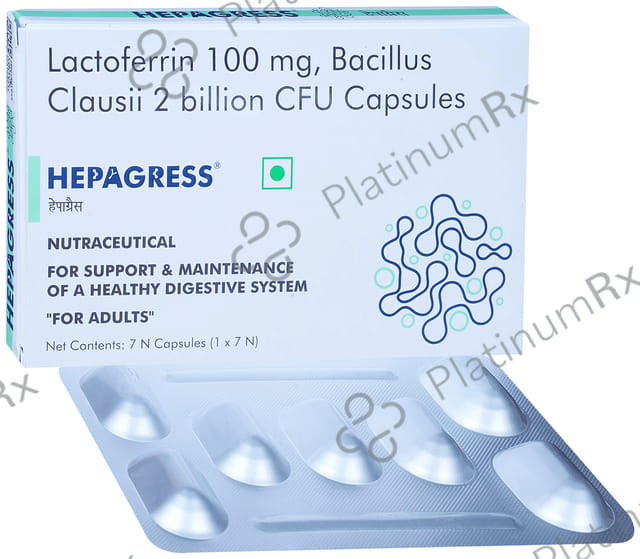 Hepagress 100mg Capsule 7s