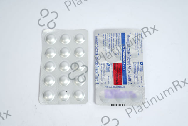 Metocard XL 25mg Tablet 15s