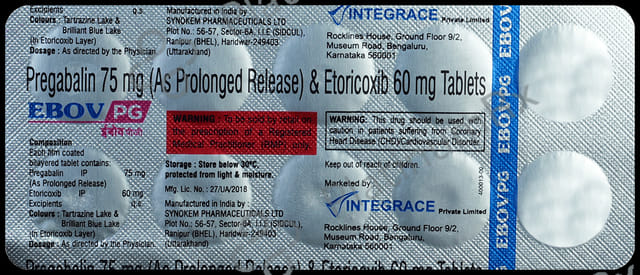 Ebov PG 75/60mg Tablet 10s