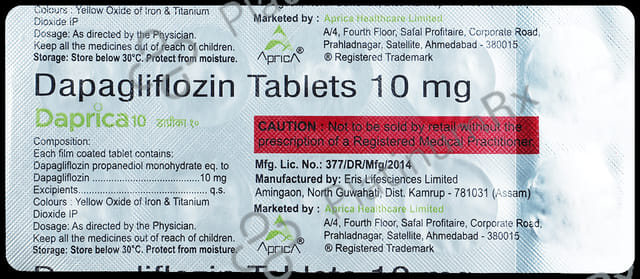 Daprica 10mg Tablet