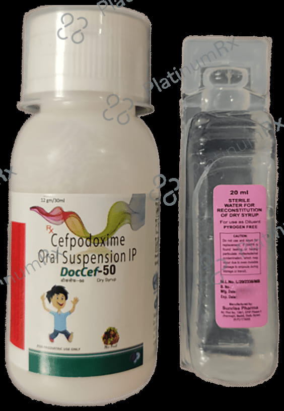 Doccef 50 Dry Syrup