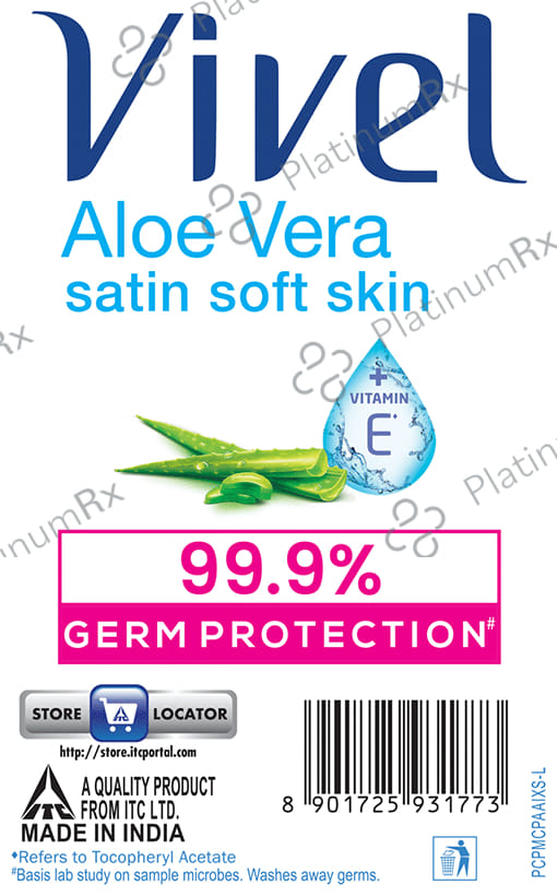 Vivel Aloe Vera Soap (150gm Each)