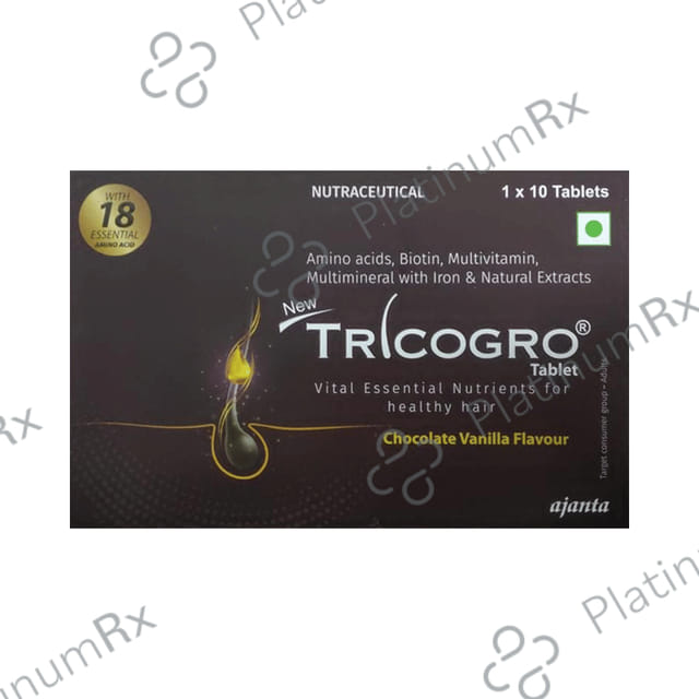 New Tricogro Tablet Vanilla