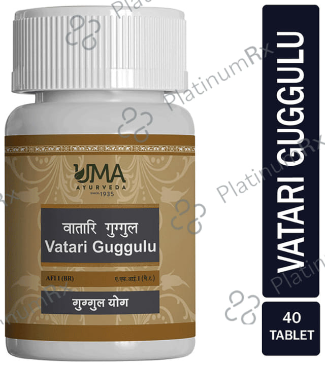 Uma Ayurveda Vatari Guggul Tablet 40 tablets