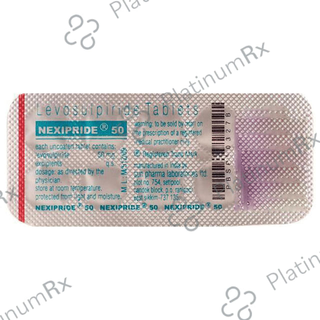 Nexipride 50mg Tablet 10s