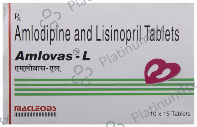 Amlovas L 5/5mg Tablet 15s