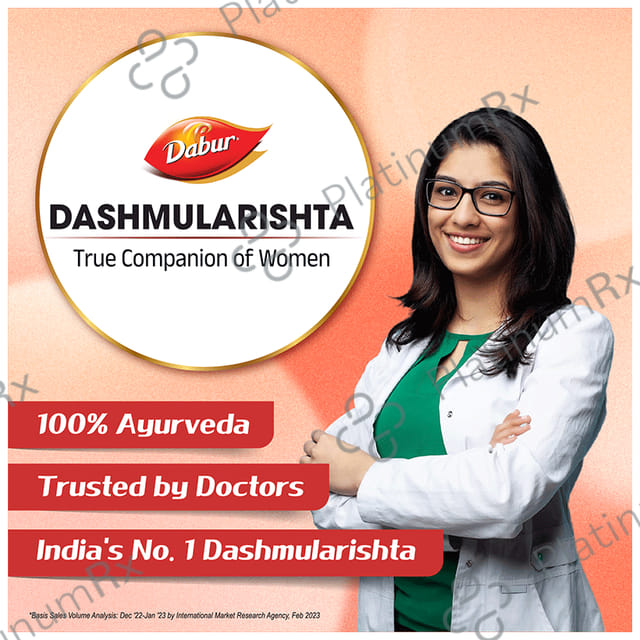 Dabur Dashmularishta Syrup 455 ml