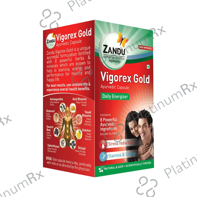Zandu Vigorex Gold Capsule 20s
