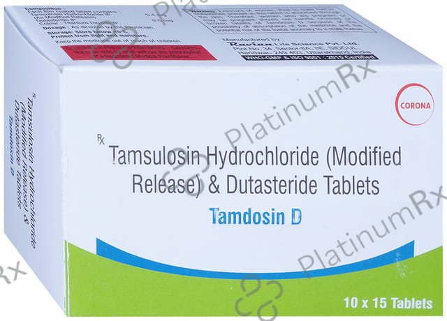 Tamdosin D 0.5/0.4mg Tablet MR 15s