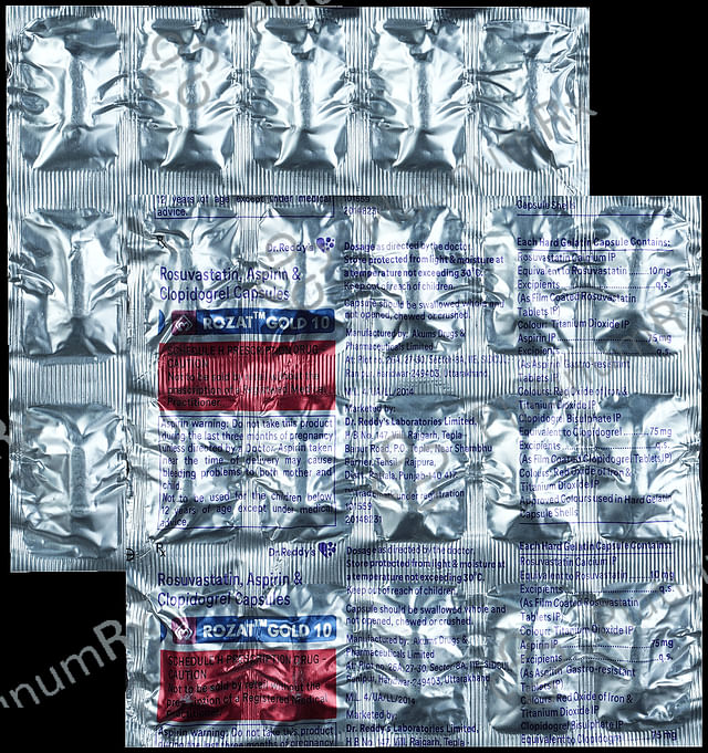 Rozat Gold 10/75/75mg Capsule 15s