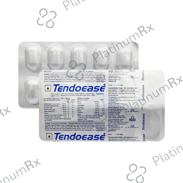 Tendoease Gluten Free Tablet 10s