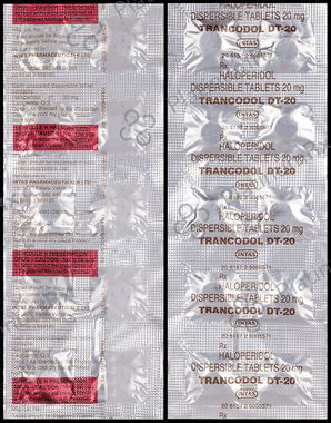 Trancodol 20mg Tablet DT 10s