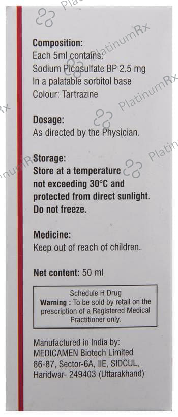 Piclin Kid 2.5mg Oral Solution 50ml