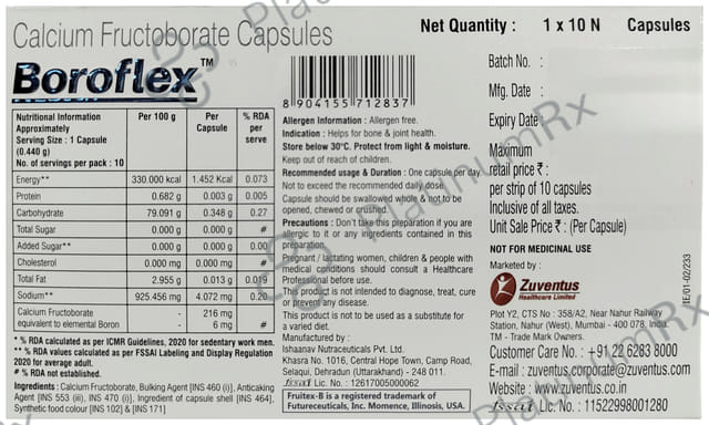 Boroflex Capsule 10s
