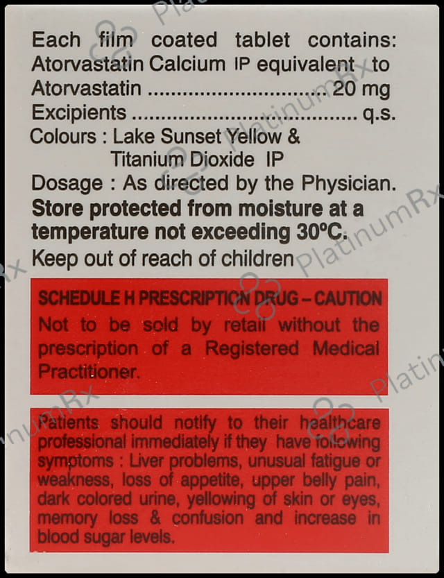 Genxvast 20mg Tablet 10s