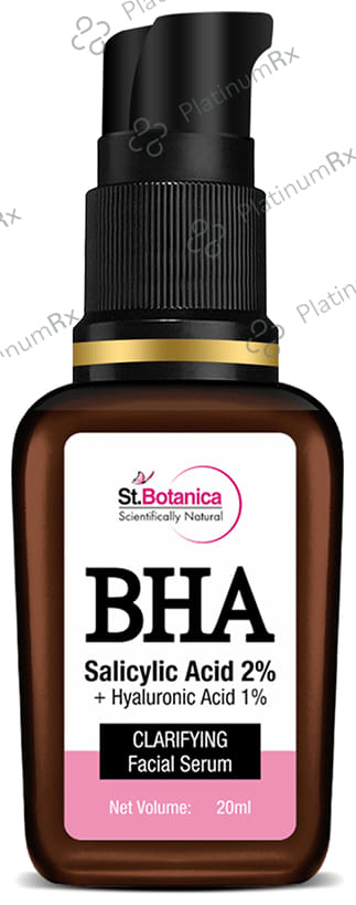 St.Botanica BHA Salicylic Acid 2% + Hyaluronic Acid 1% Clarifying Facial Serum