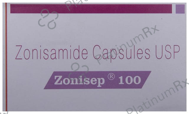 Zonisep 100mg Capsule 10s