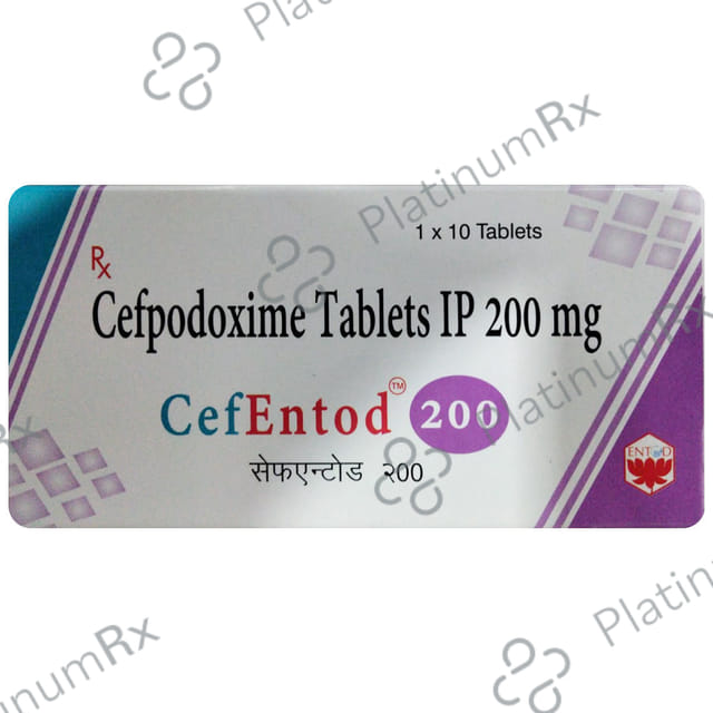 Cefentod 200mg Tablet